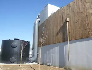 Alizair circulaire Muret PEHD- arrivée d'air